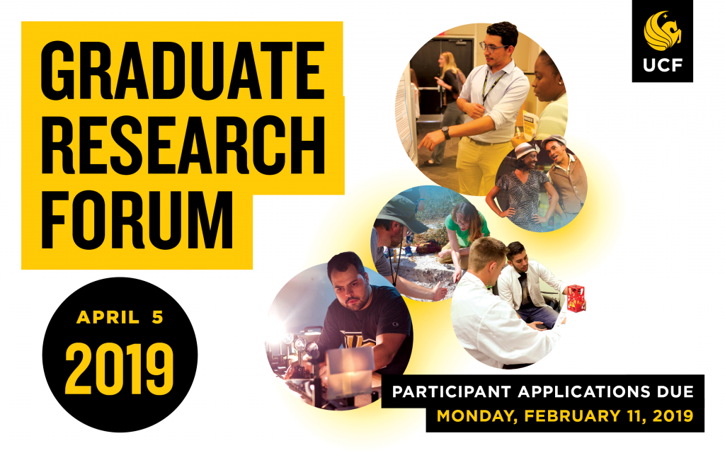 Graduate Research Forum Applications Due