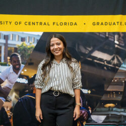 2023 Presenter and Winner Master's category, Melanie Cedeño-López, at 3MT competition