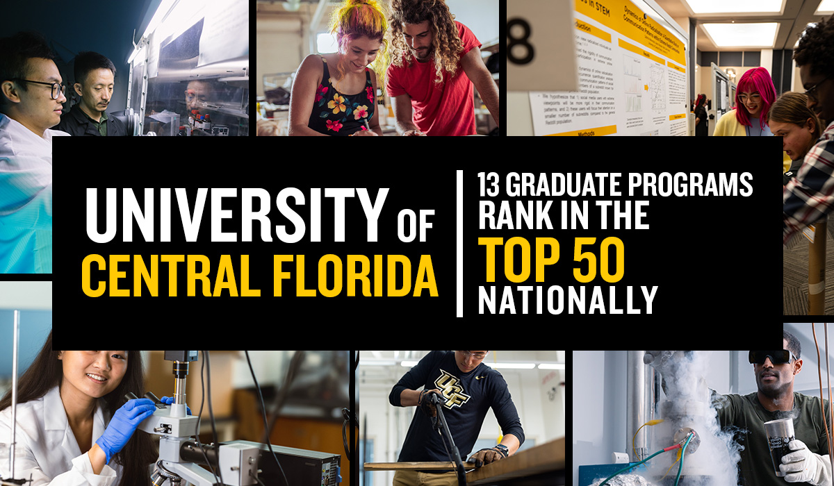 University of Central Florida, Top 50 Graduate Schools