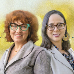 Julia Listengarten and Beatriz Reyes-Foster