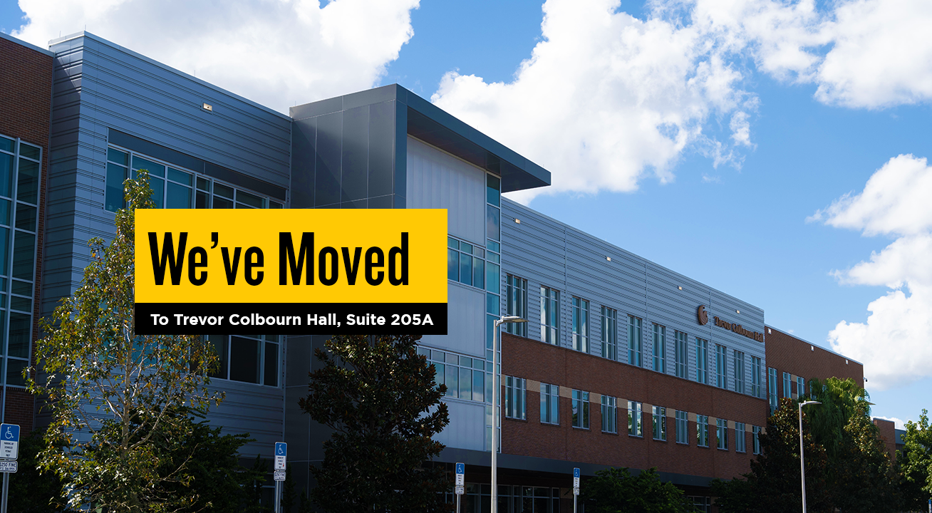 We moved to Trevor Colbourn Hall, Suite 205A